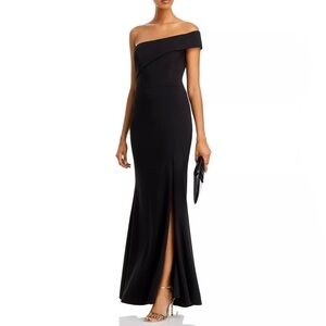 Aqua | Dresses | Aqua Offtheshoulder Scuba Crpe Gown Size 2 Never Worn Tags  On | Poshmark